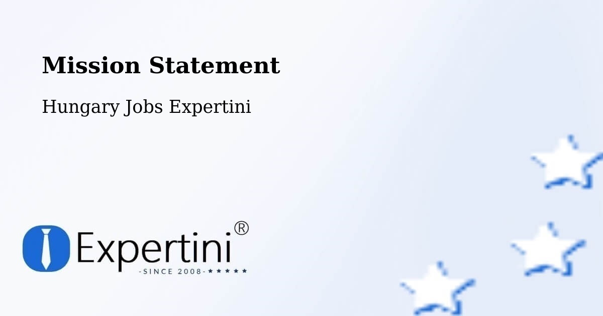 Corporate Mission – Szank - Hungary Jobs Expertini